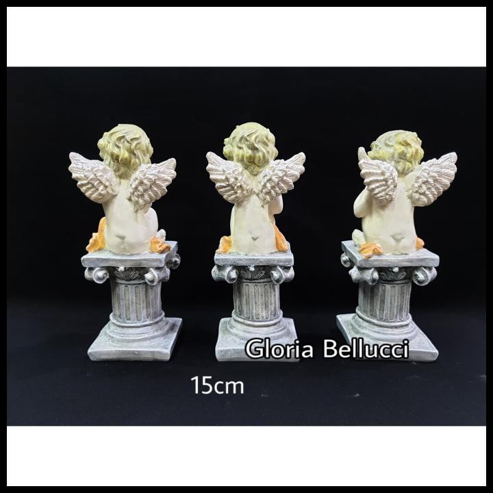 Patung Pajangan Angel 3 Pilar Malaikat