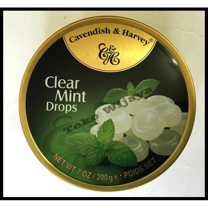 

Oh7G Permen Cavendish & Harvey Clear Mint Drops Ubll