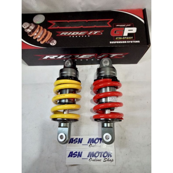 Monoshock Ride it GP 103 Jupiter MX new, Old, MX King Tabung pisah Fleksibel Ride it GP 103 Gold Series As Gold