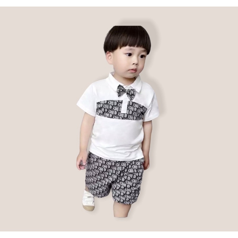 kaos anak baju anak setelan anak dior 1-5 tahun