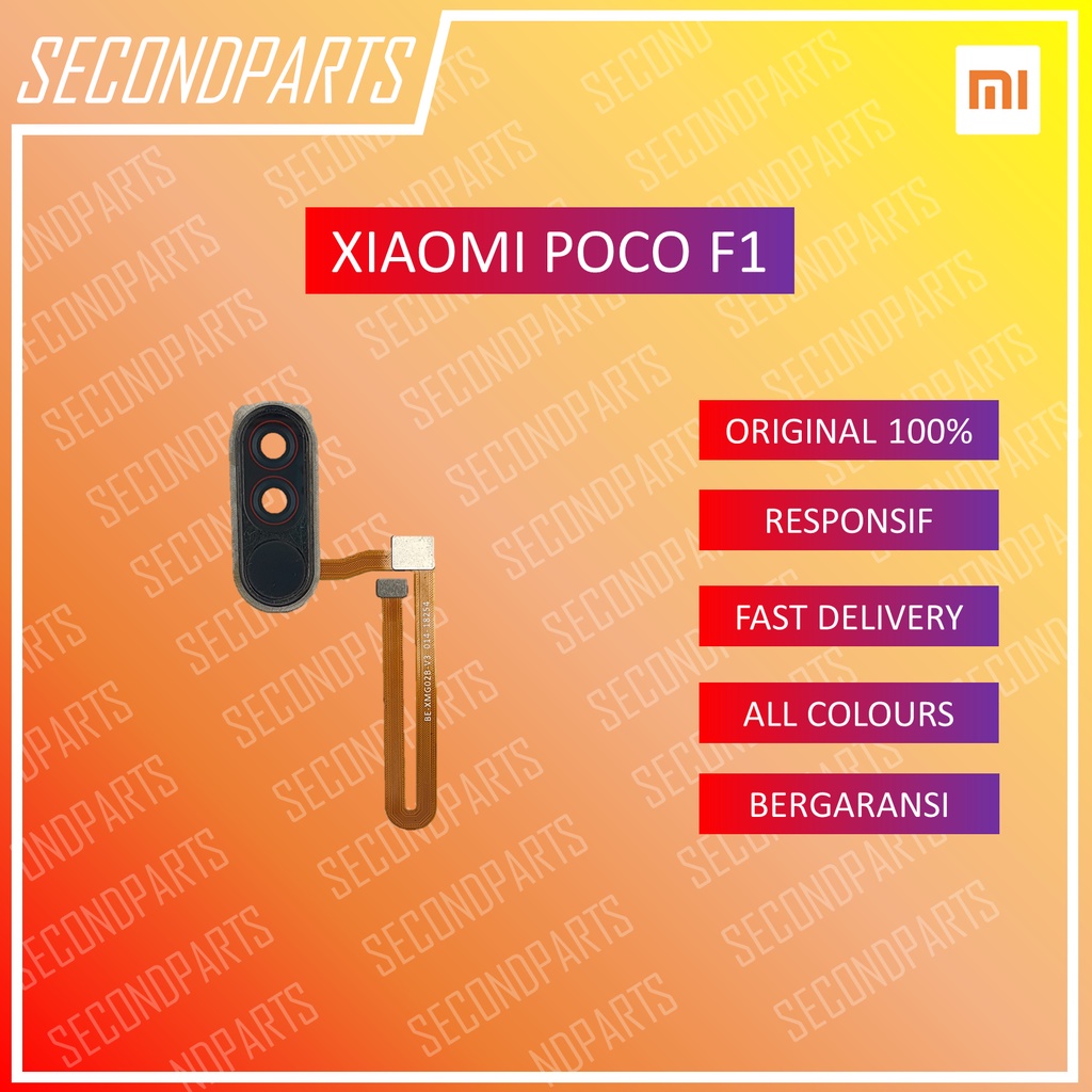 FLEXIBLE FINGERPRINT FINGER SIDIK JARI XIAOMI POCO F1 ORIGINAL COPOTAN