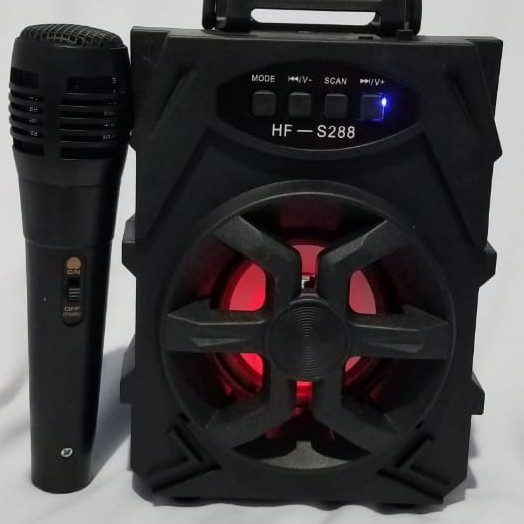 Speaker Bluetooth Karaoke  6,5 inch KIMISO 338 XTM 881 8118 ST5001 SK15 S288 MKC668 KDS1886 SQRS003-5