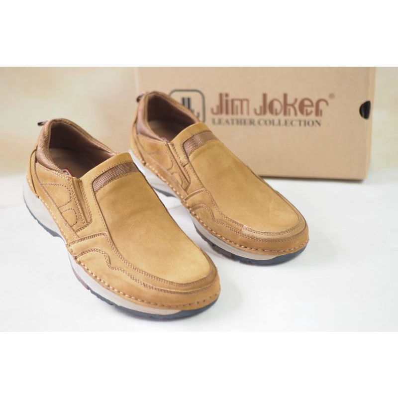 SEPATU PRIA KULIT ASLI JIM JOKER MONY 1CG