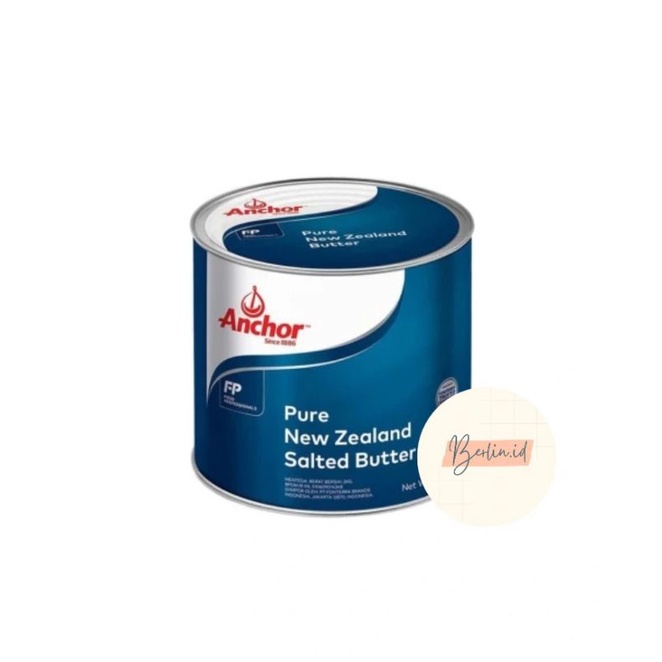 

Anchor Salted - Royal Krone Gold - Orchid Butter Salted 2 Kg Tin Mentega Asin