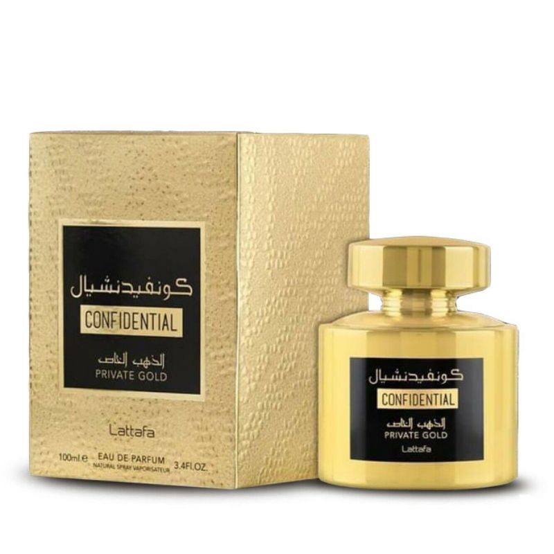 mixv0- Confidential private gold Parfume Arab Parfume Dubai Perfume Parfum Asli ORIGINAL100%