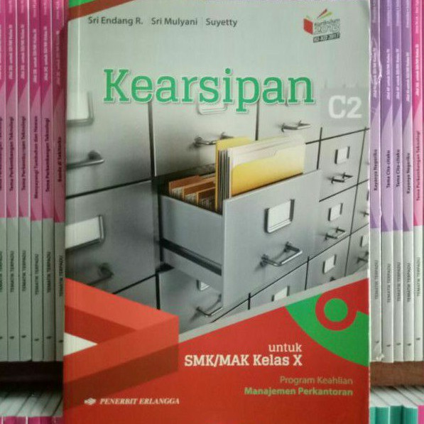 BUKU KEARSIPAN SMK/MAK KELAS 10 REVISI KIKD ERLANGGA
