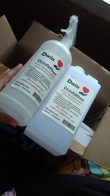 Disinfektan 1 Liter / 1000 Ml + Botol Spray Disinfectant Desinfektan