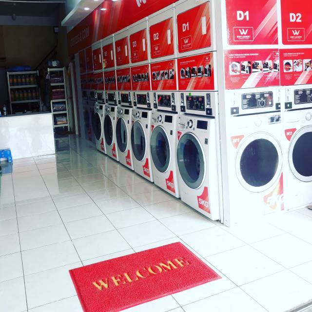 Mesin Laundry Coin Modifikasi Mesin Cuci LG 14 kg Susun 