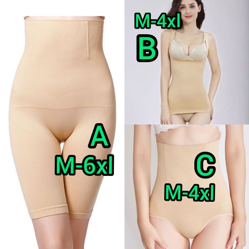 CELANA KORSET JUMBO 3XL 4XL 5XL 6XL BODY SHAPER BIG SIZE SHAPPER PELANGSING