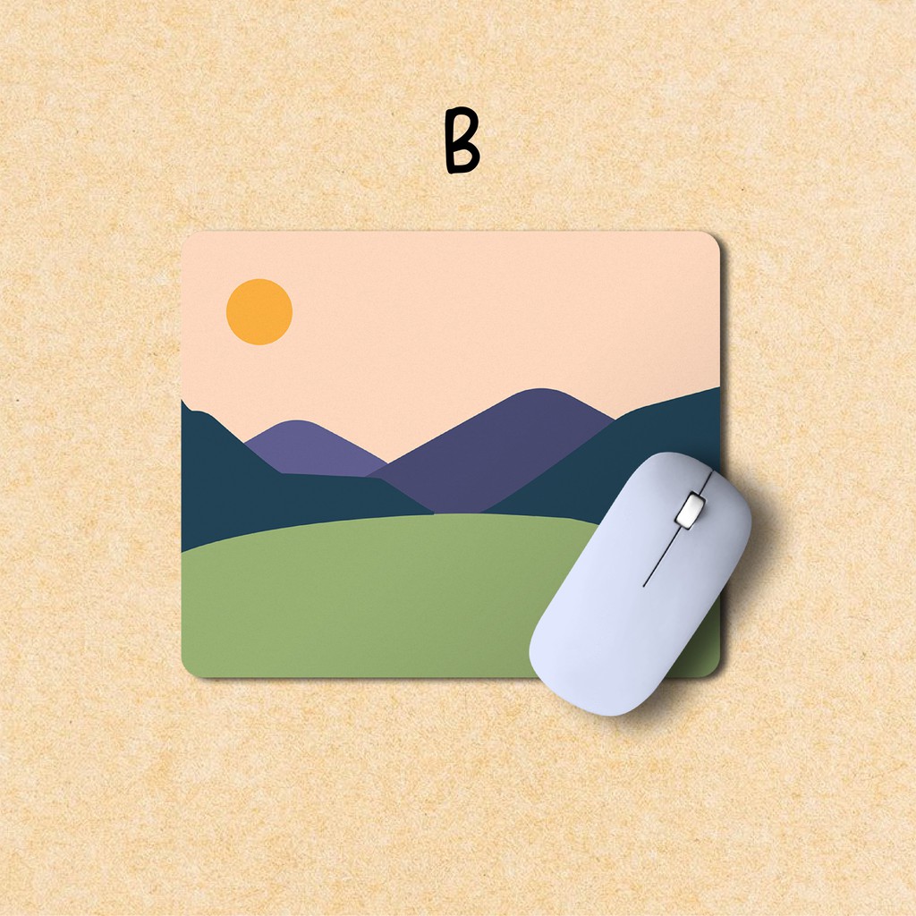READY STOCK Custom Mousepad Scenery Abstract (Premium)