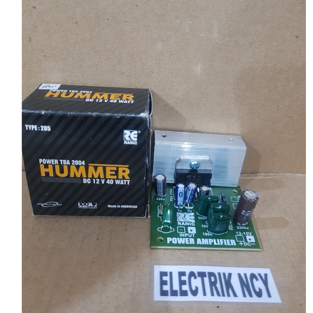 Power mono Ranic 285 TDA 2004