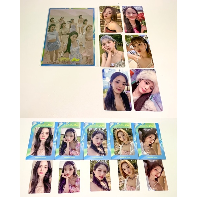 fromis_9 - [from our Memento Box] [Midnight Guest] POB PC PHOTOCARD BENEFIT WEVERSE SELFIE PHOTO MAG