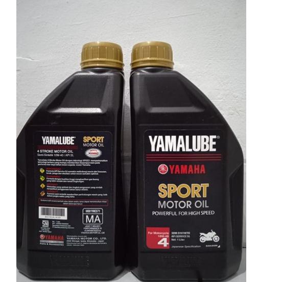 OLI YAMALUBE SPORT ukuran 1 liter oli motor matic  oli yamalube matic oli yamalube oli yamalube spor