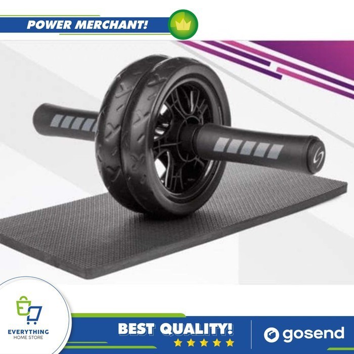 ABS ROLLER SHAPER TRIDENT WHEEL new style Alat Fitness Rumahan