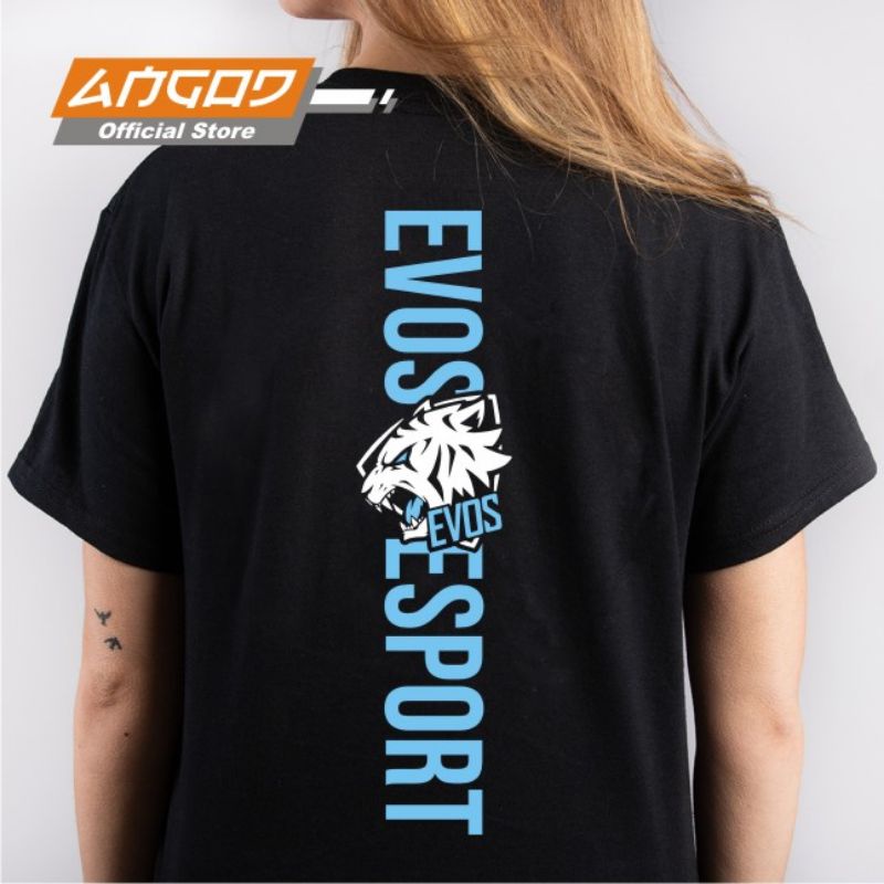 ANGOD T-SHIRT EVOS ESPORT / KAOS DISTRO GAME / MOBILE LEGENDS / ONIC / RRQ