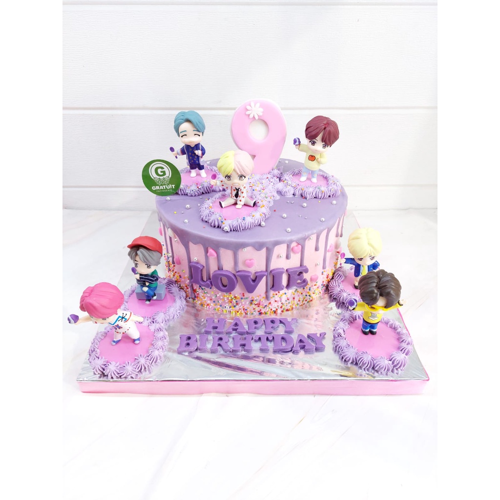 

BTS BIRTHDAY CAKE / KUE ULANG TAHUN