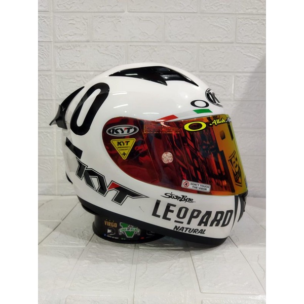 HELM KYR R10 SOLID PUTIH|PAKET GANTENG R10\KYT R10 \KYT ORIGINAL \KYT