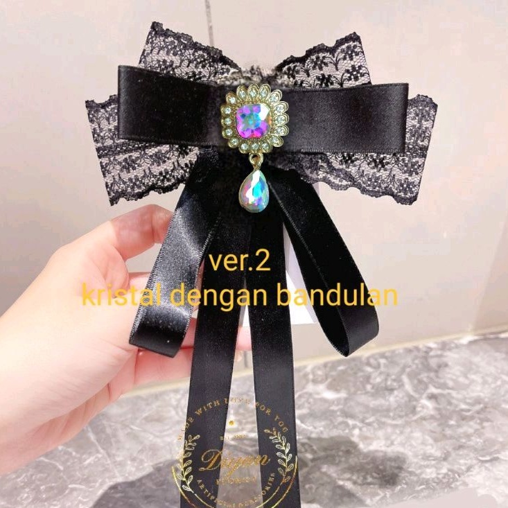 pita hias aplikasi dekorasi korean ribbon