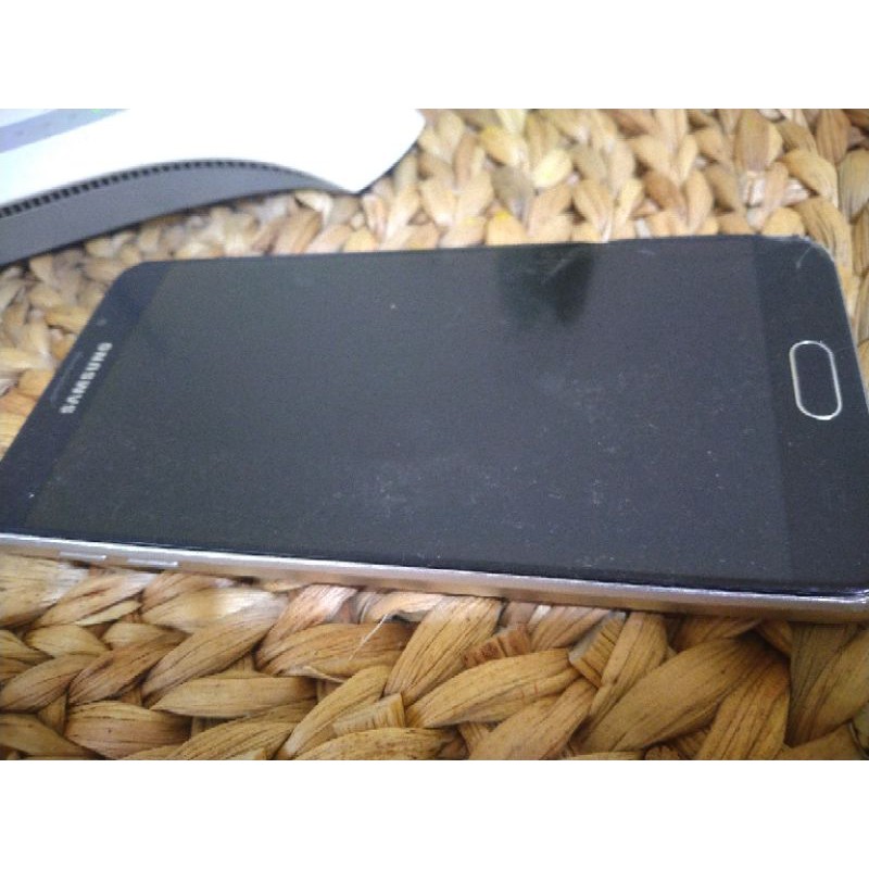 Samsung A7 2016 Mati total Lcd Retak samping Casing belakang copot