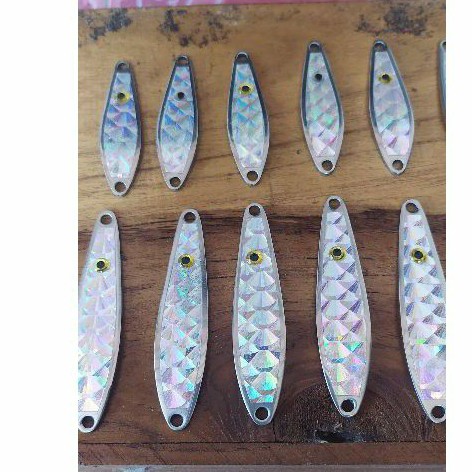 spoon stainlist 18gr umpan casting mini UL