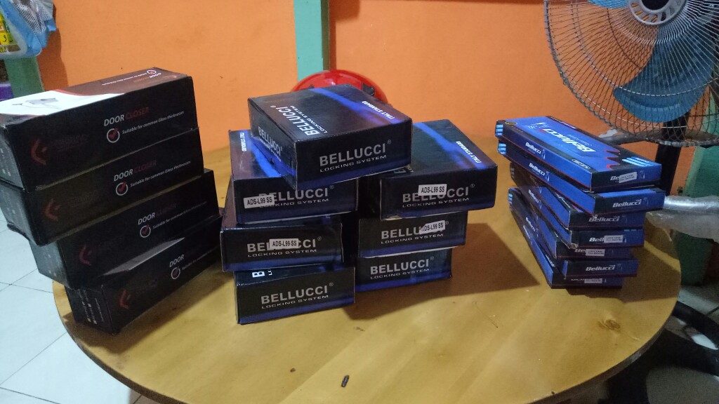 1 Set Kunci Pintu Bellucci / Lever Set Bellucci L66 / Handle Pisah Bellucci Stainless / Kunci Pisah