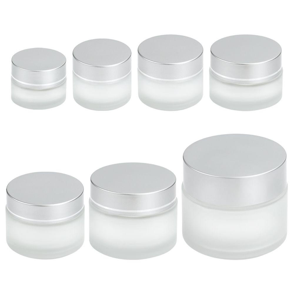 Preva Wadah Kosmetik Cases Tempat Penyimpanan Travel Isi Ulang Dengan Tutup Empty Sample Jar Makeup Pot Jar