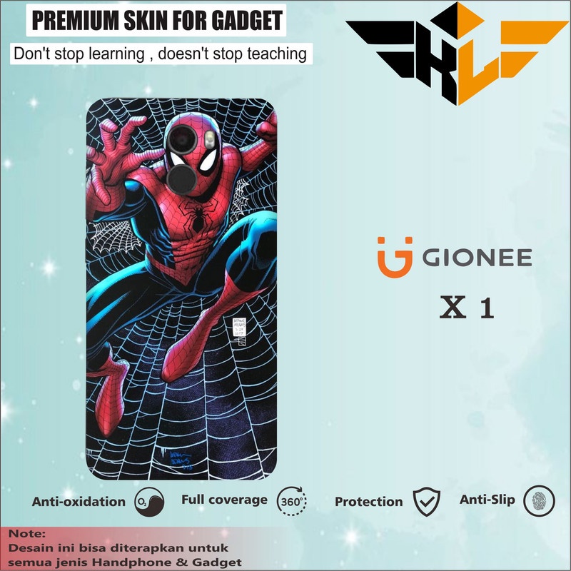 Beli 1 Geratis 1 SKIN HANDPHONE GIONEE X 1 SPIDERMAN