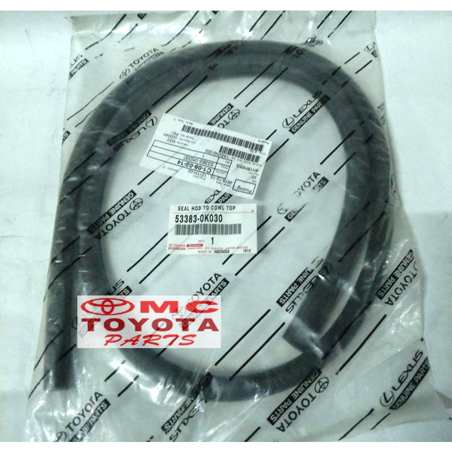 Karet Cup Kap Motor Mesin Toyota Kijang Innova 53383-0K030