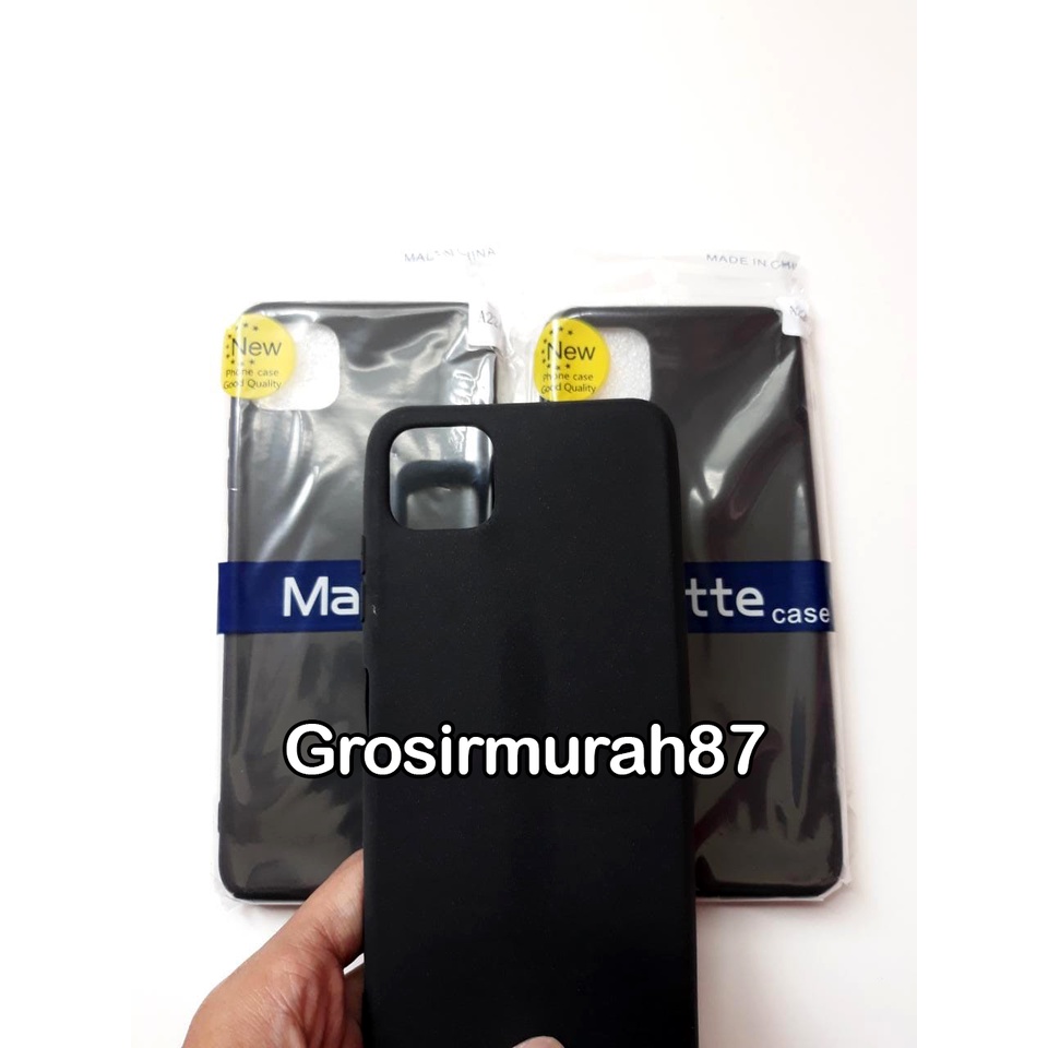 SOFTCASE CASE TPU SILIKON CASING KONDOM blackmatte case samsung a22 5G ready stok grosir