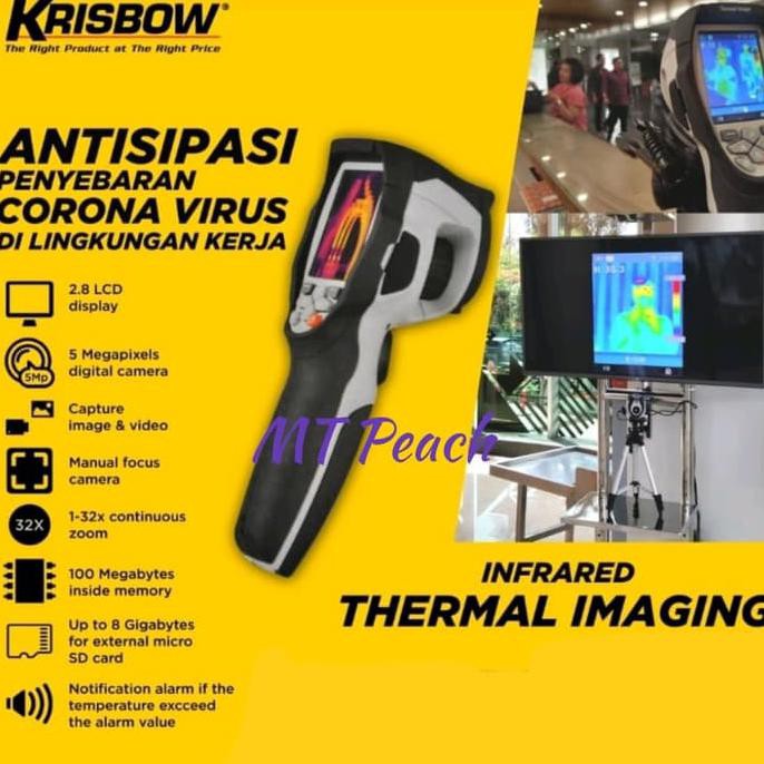 Krisbow Termometer Infrared Thermal Imaging Termometer Suhu Badan Yuliahutapea: