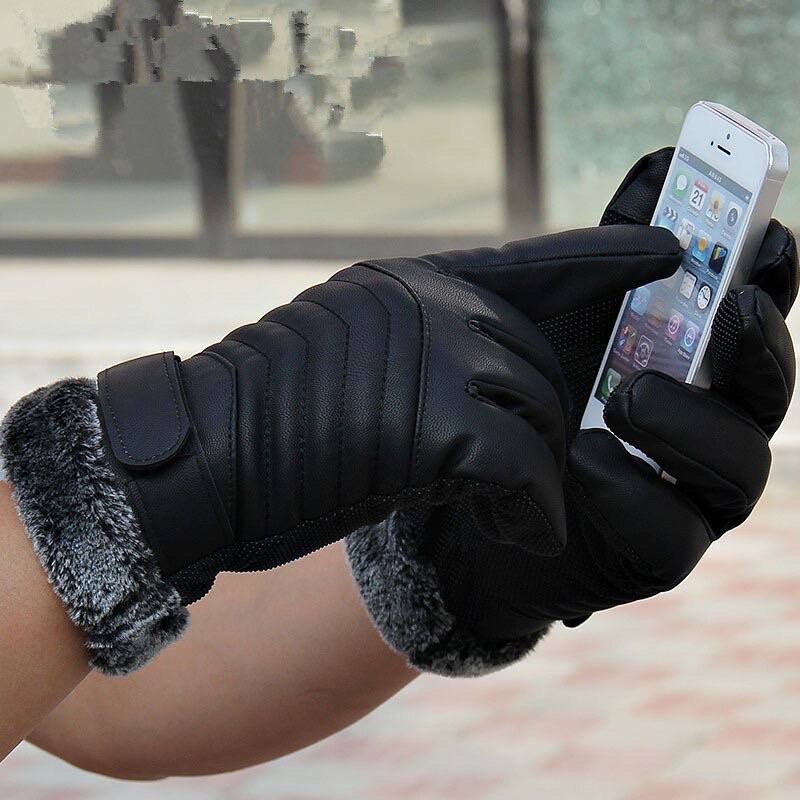 PU LEATHER GLOVES MEN'S #5301