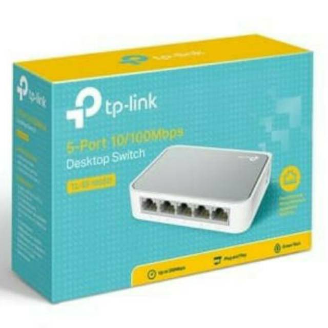 TP-LINK TL-SF1005D 5-Port 10/100Mbps Desktop Switch