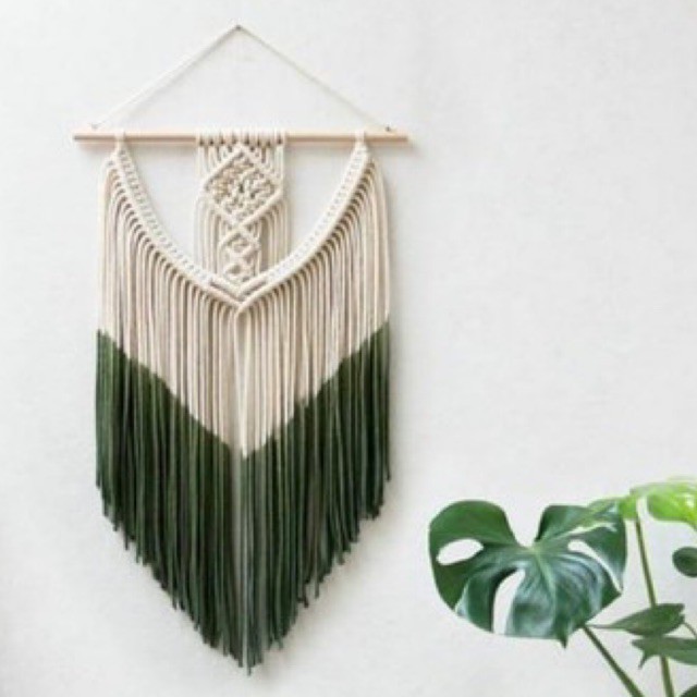 macrame weav ombre