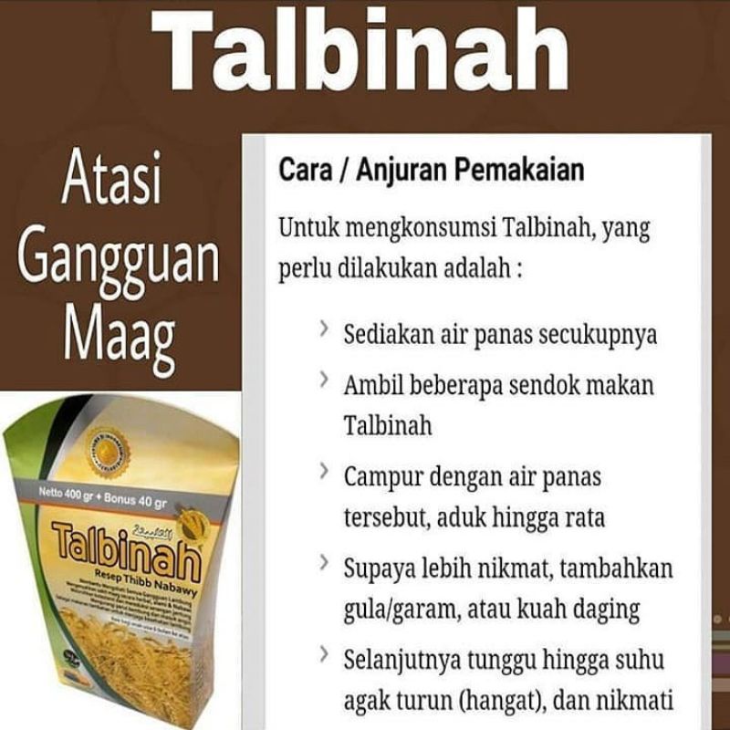 

TEPUNG TALBINAH TEPUNG GANDUM 440gr