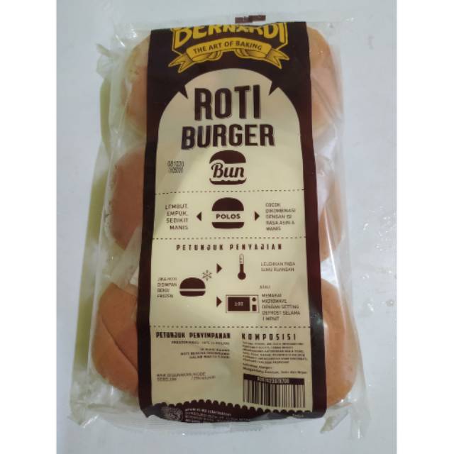 

Bernardi roti burger isi 6bj