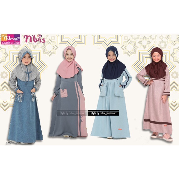 Gamis Muslim Anak By Nibras