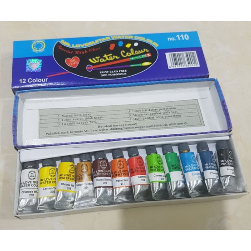 

cat air 12 warna murah terbaik