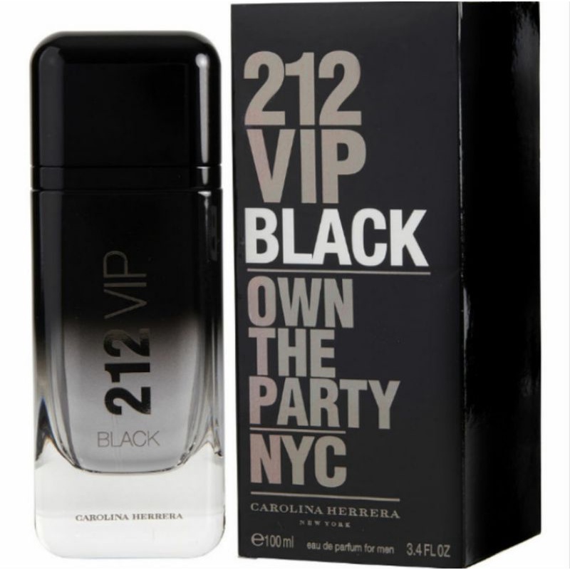Parfum Original Carolina Herrera 212 Vip Black Edp 100ml