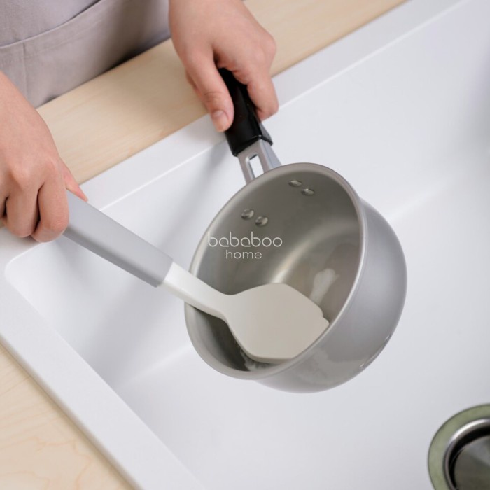 Bababoo Protege Kitchen &amp; Pan Brush - Putih