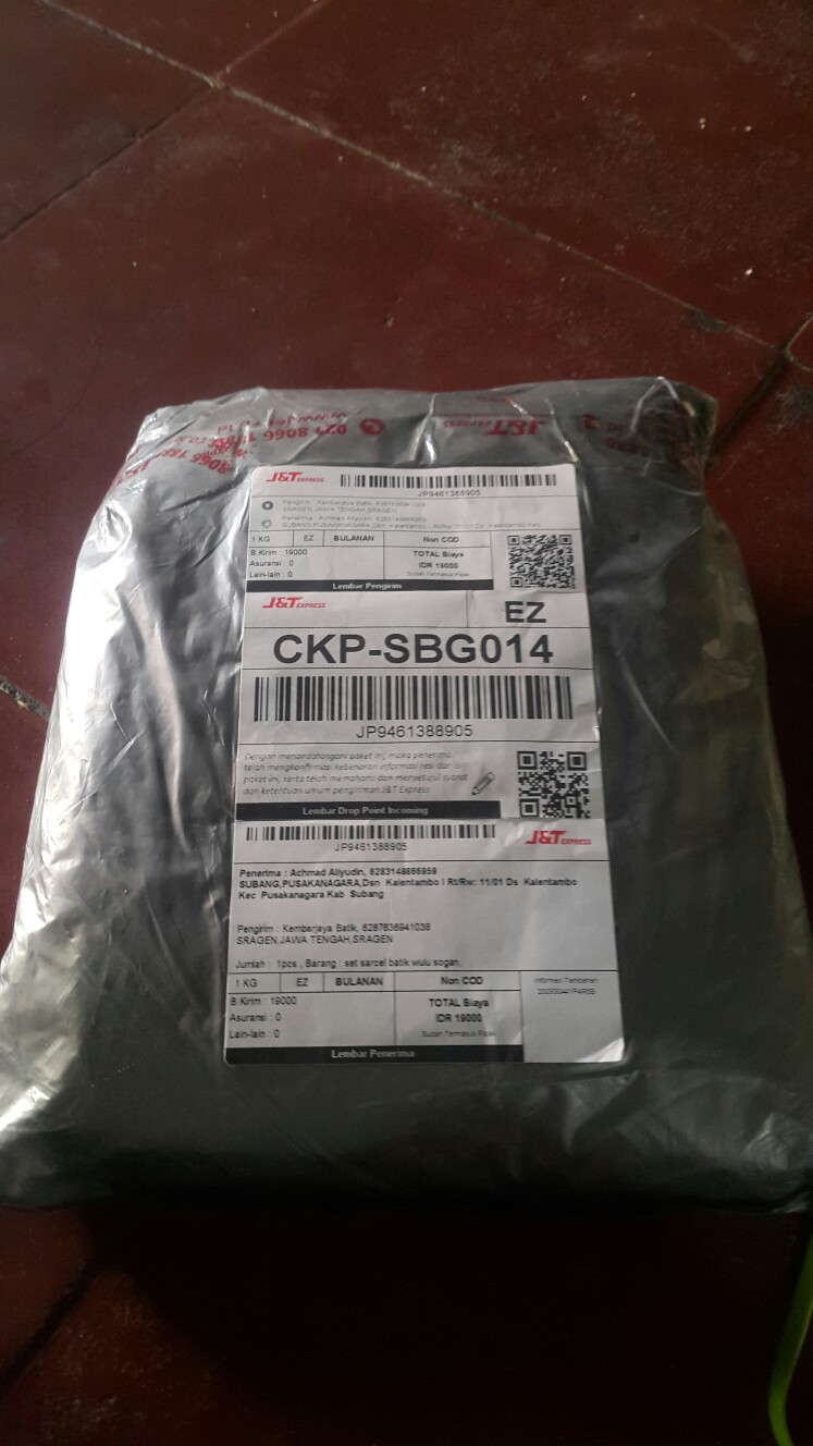 Set Sarcel Batik Wulu Sogan