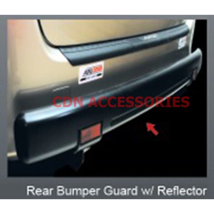 Rear Bumper Guard Avanza 2010 / Pengaman Bemper belakang Avanza