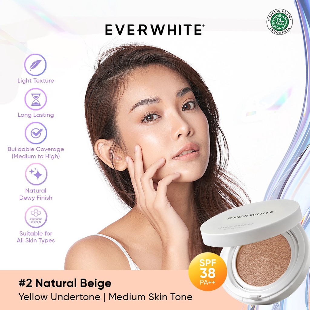 Everwhite Magic Cushion - SPF 38 UV Protection Halal