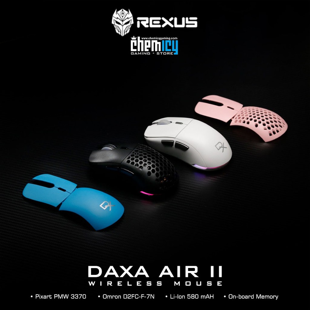 Rexus DAXA Air II Wireless Pro Gaming Mouse