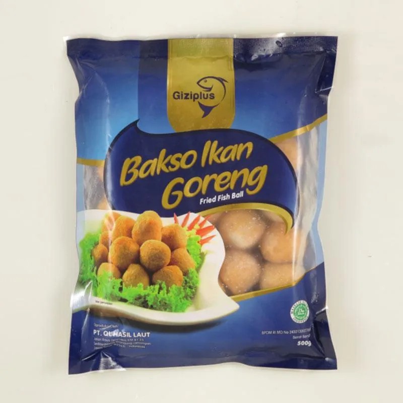 

Giziplus Bakso Ikan Goreng 500g