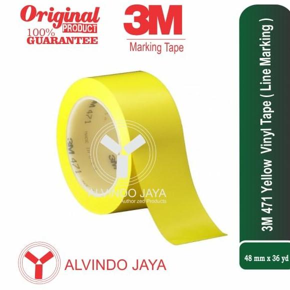 

3M Vinyl tape 471 yellow . 2in x 33m