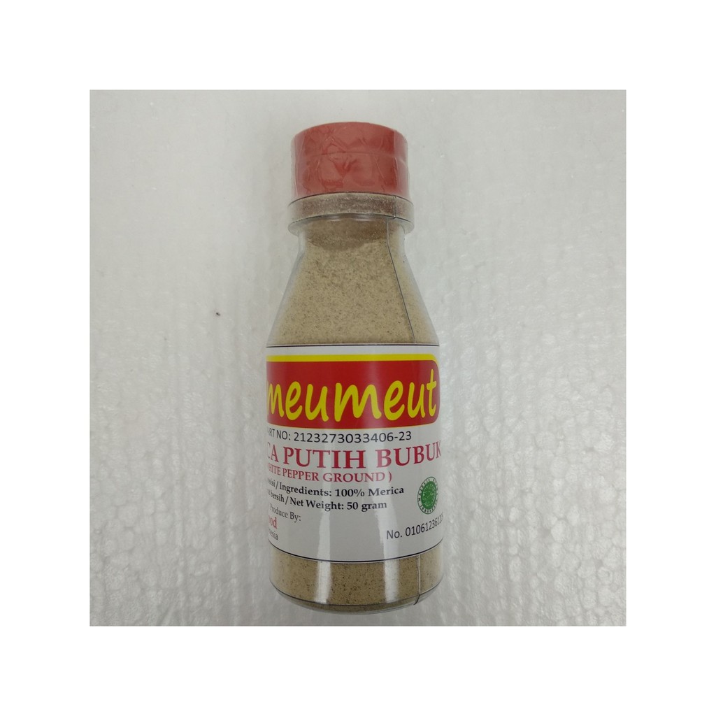

Merica - Lada Putih Bubuk Kameumeut 50 gram