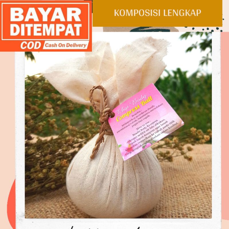 Kompres Badan Bola Herbal Thai Body Compress