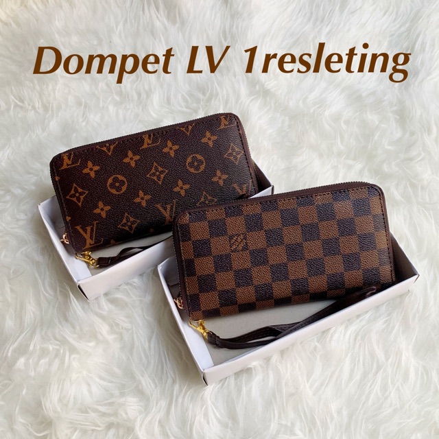 Dompet batam 1 resleting dompet panjang free box