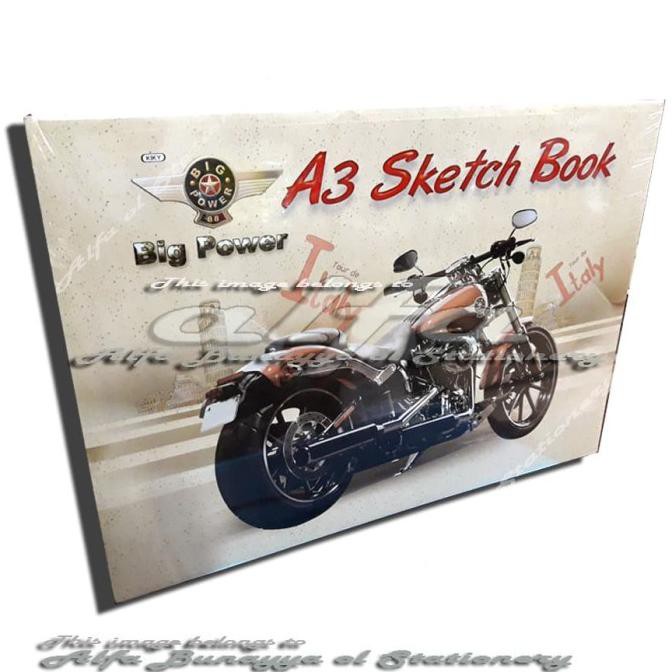 

Bagus Kiky Sketch Book A3 50 Lembar - Buku Sketsa - Gambar Promo