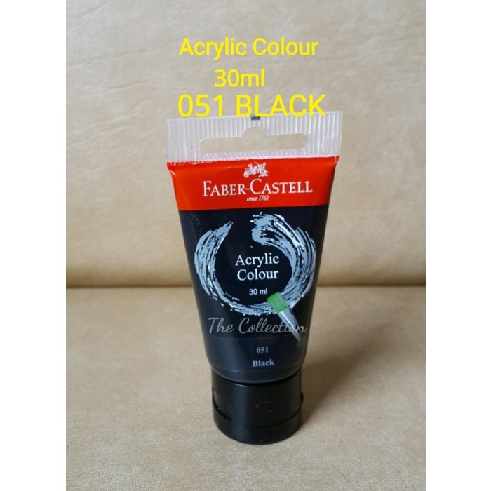 

Bagus Atk0387Fc 30Ml 051 Black 183099 Cat Acrylic Faber Castell Akrilik Terbatas